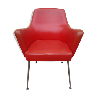 Fauteuil rouge vintage