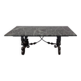 Table plateau marbre
