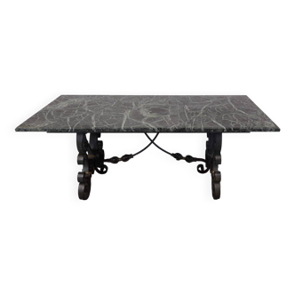 Table plateau marbre