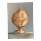Signed painting Pastel terracotta "terracotta candy box" indigo paper