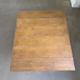 Authentic French outdoor terrace set, 5 chairs and table