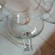 6 old champagne glasses