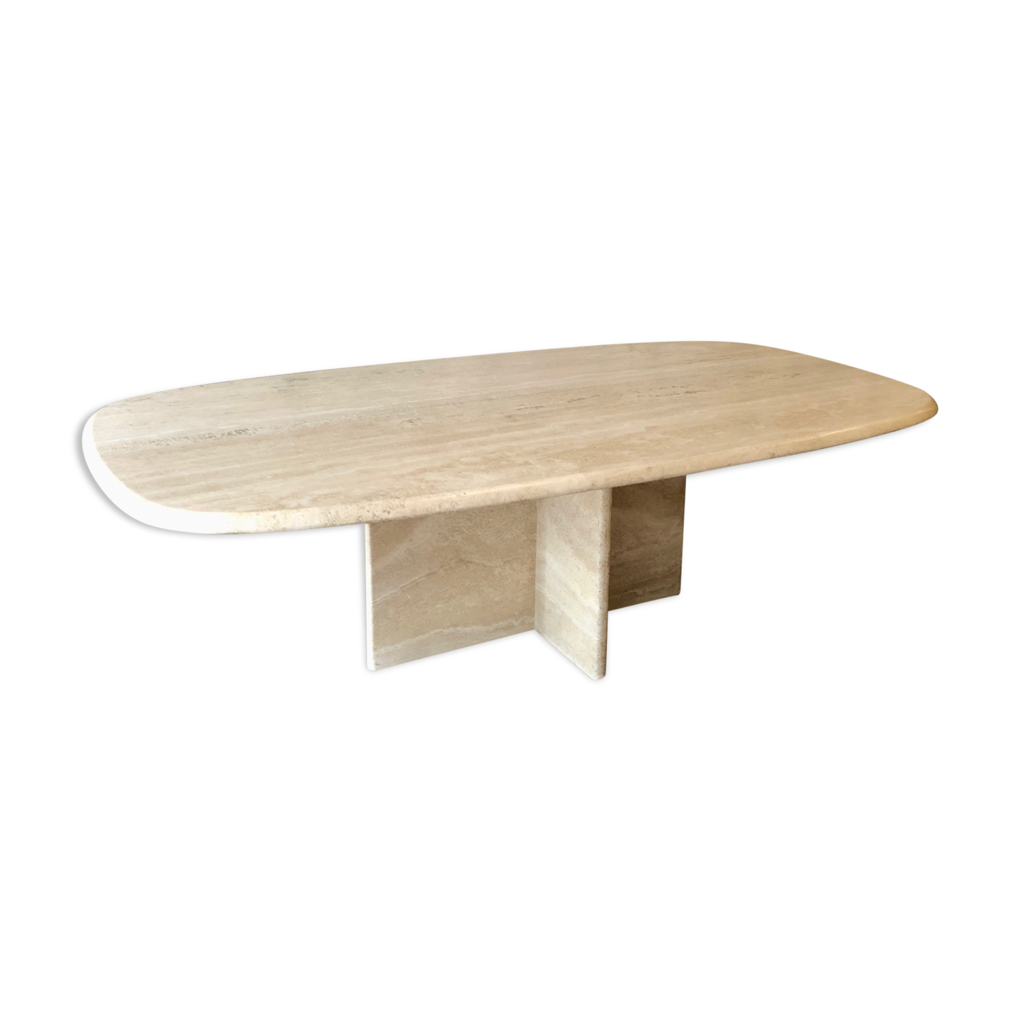 Table basse en travertin