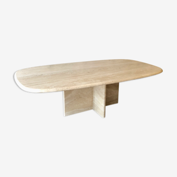 Table basse en travertin