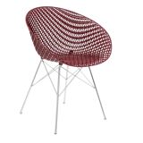 Chaise Smatrik Prune / Chrome - Kartell