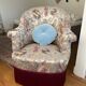Fauteuil crapaud restauré Nobilis