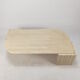 Italian travertine coffee table, 1980s