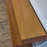 Scandinavian teak and metal sideboard