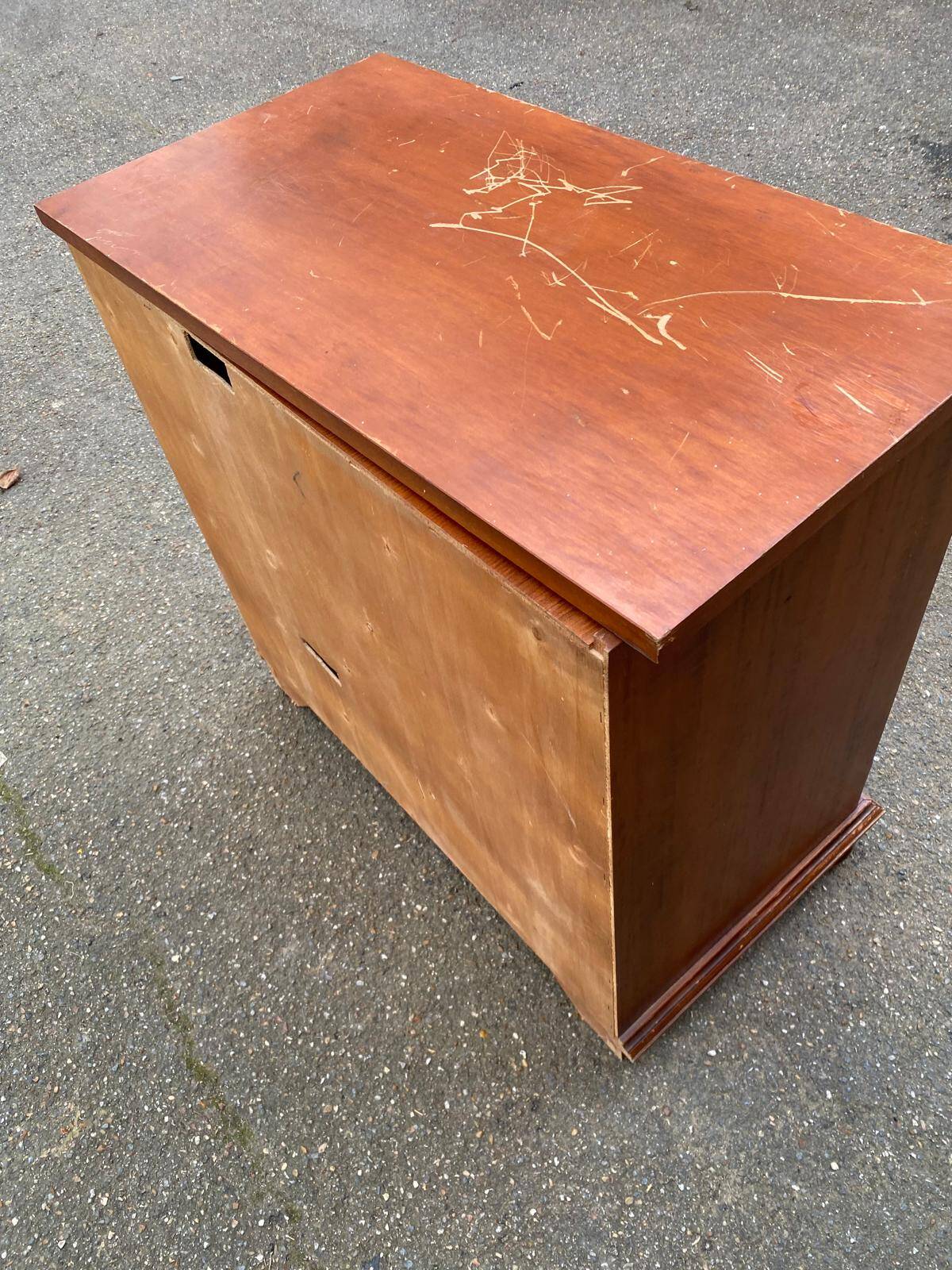 Wooden buffet, wooden TV unit in Louis XIV style.