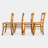 4 vintage Luterma bistro chairs 1940