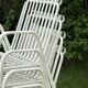 Chaises de jardin en métal vintage italiennes des années 1950 - ensemble de 4