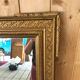 Golden mirror