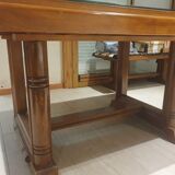 Dining table marquetry