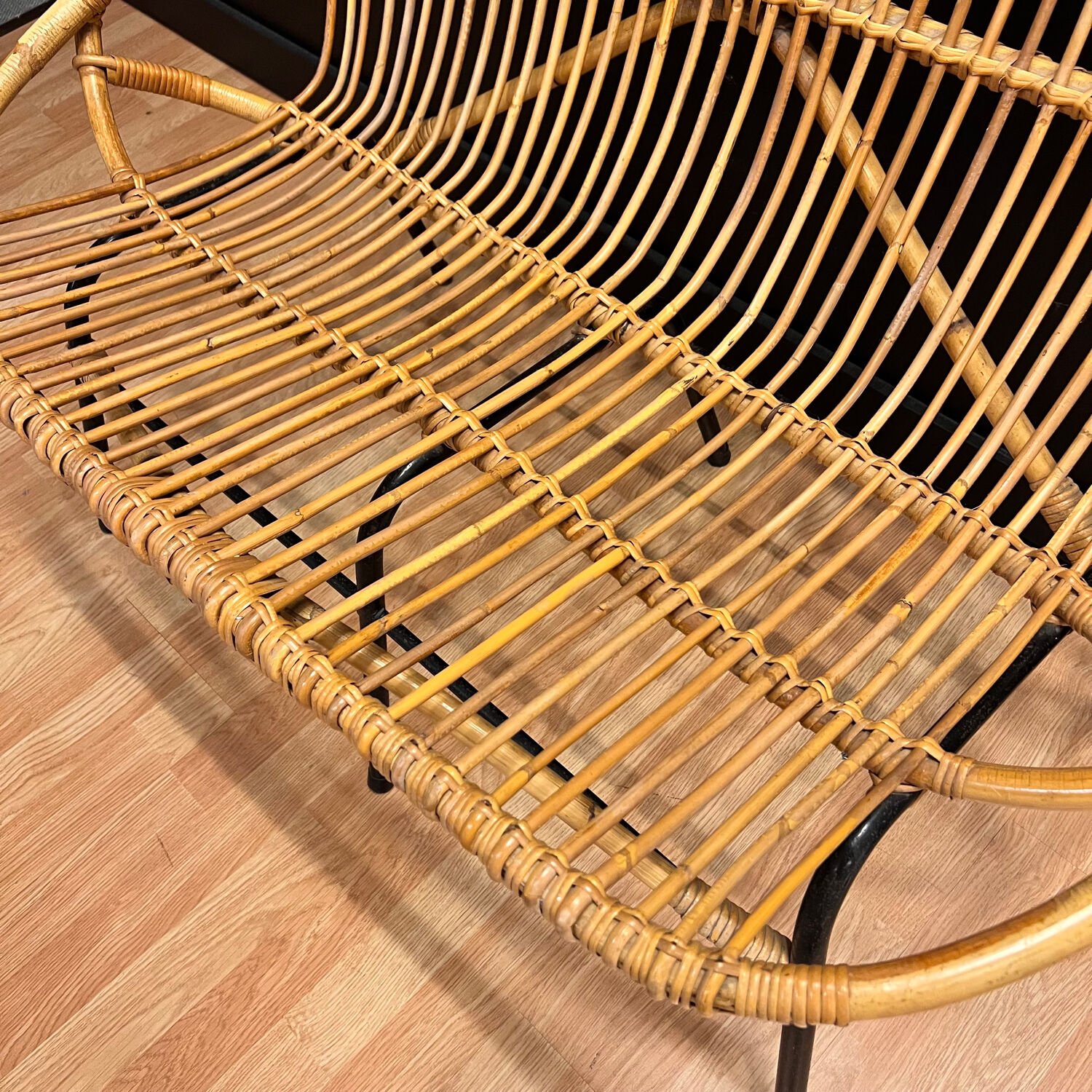 Rattan sofa