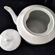 White porcelain teapot from Limoges 1 L