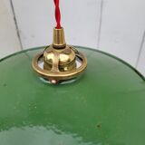 Enamelled sheet metal suspension