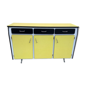 Buffet formica jaune