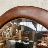 Hairdresser Art Deco styke from the early 20th century in mahogany with marquetry and mother-of-pear details