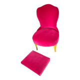 Fauteuil crapaud rénové