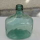 Charming bottle bottle brand BANDEIRA in vintage bluish green glass