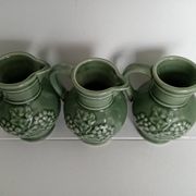 Set of 3 wine pitchers