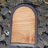 Half-moon mirror