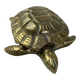 Brass Turtle Ashtray