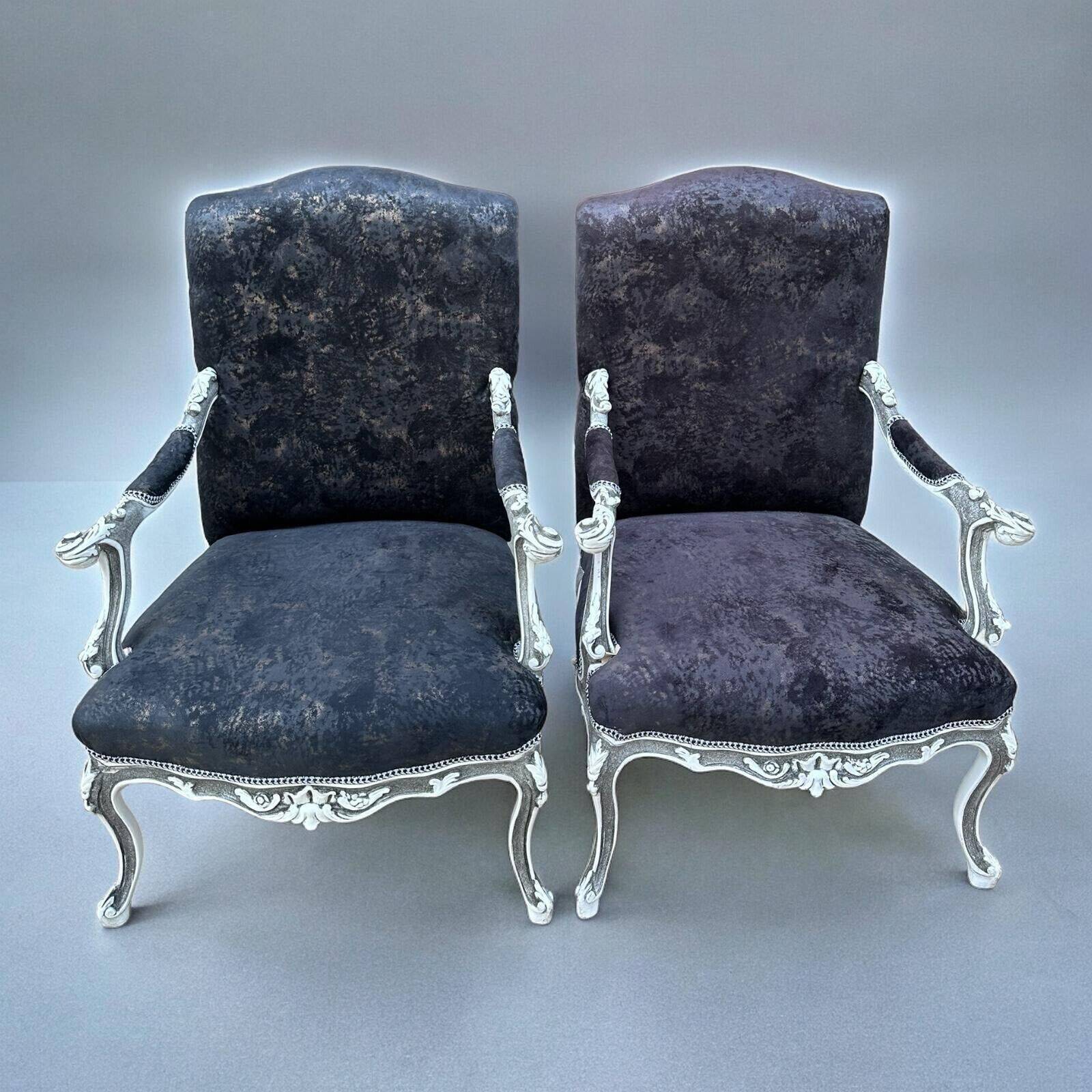 Louis XV style armchairs