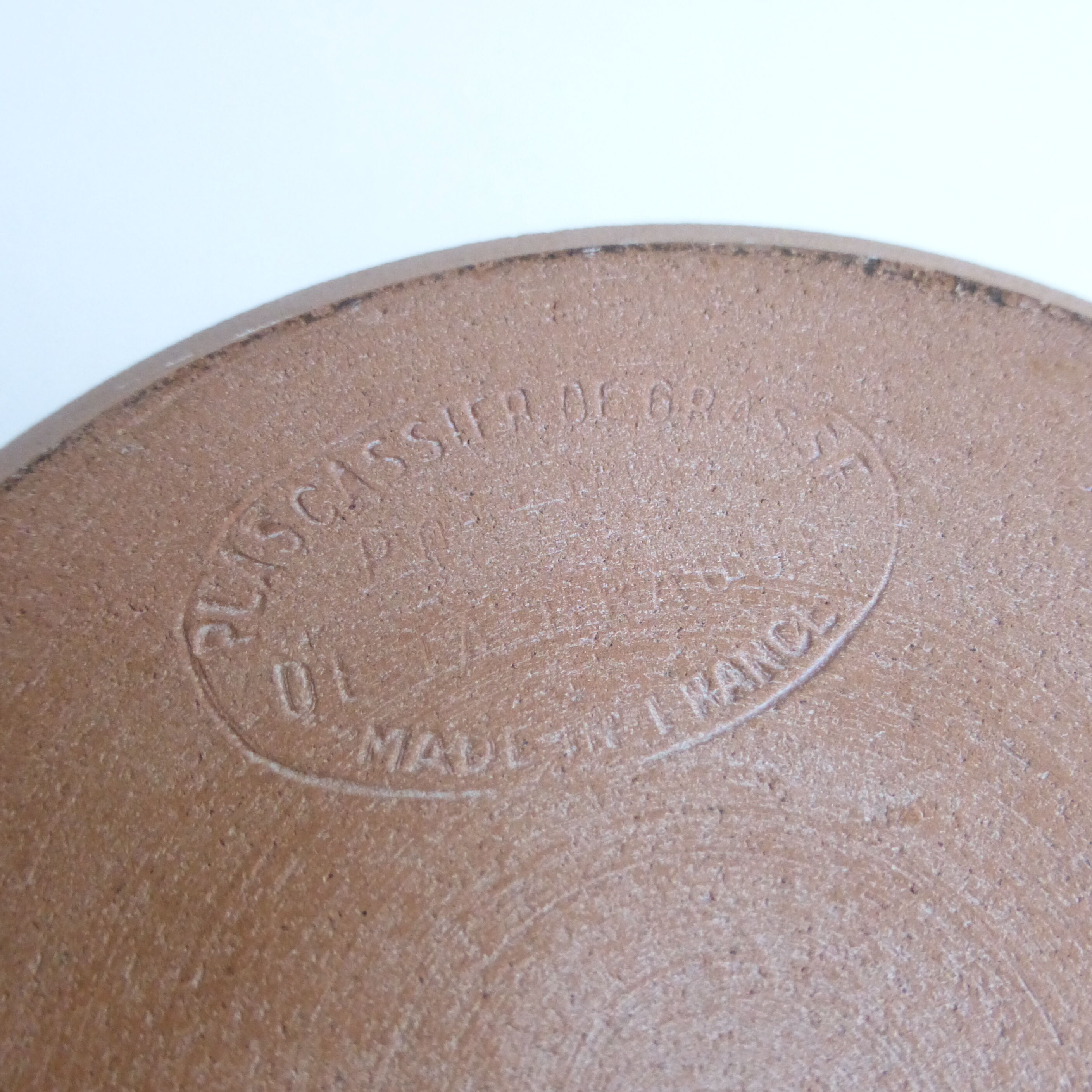 Boîte en céramique Plascassier, Poterie de la Brague années 1960