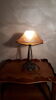 small iron lamp forged ANCIEN ABAT DAY IN VERRE MOULE 1920