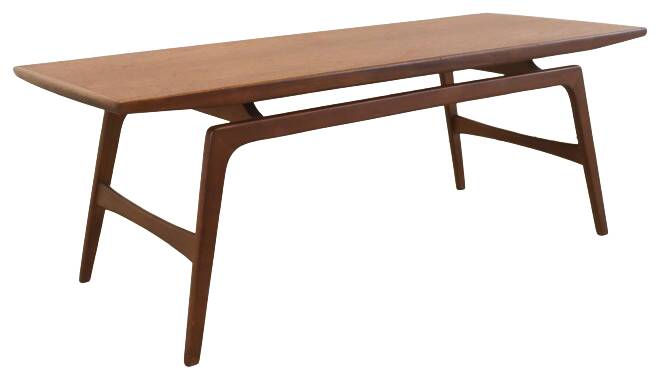 mid century teak Coffee table 'Midwolda'