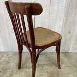 Set of 4 mismatched bistro chairs