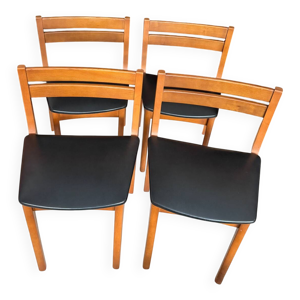 Ensemble de 4 chaises - scandinave