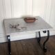 Table low white marble