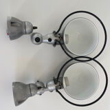 Jieldé 2 grey lamps