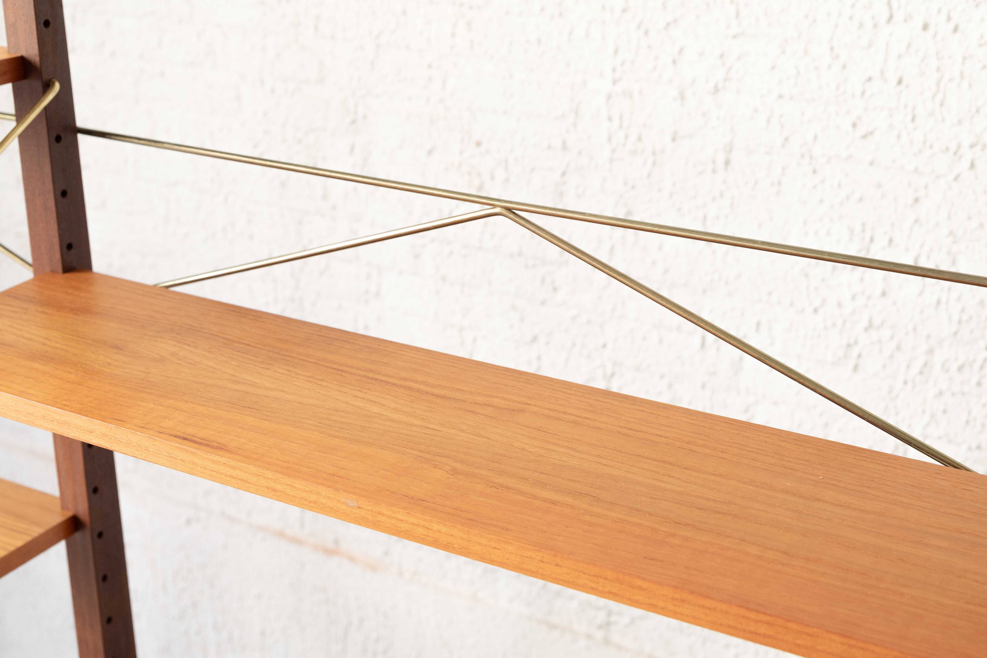 Freestanding wall unit by P. Cadovius, Denmark, 1960's