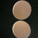 Set of 2 bowls Digoin white stripes blue