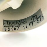 Mid-Century Murano Ice Glass Ceiling Lamp by J.T. Kalmar, Austria, 1960s