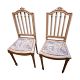 Pair of Chairs Louis XVI