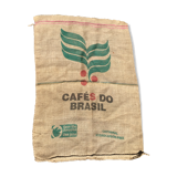 "Do Brasil" burlap coffee bag