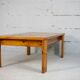 Pine coffee table. France, circa 1970