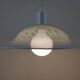 Vintage 1980s Postmodern-Industrial Perforated Pendant Lamp By Massive.