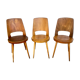 Set de 3 chaises bistrot Baumann Mondor