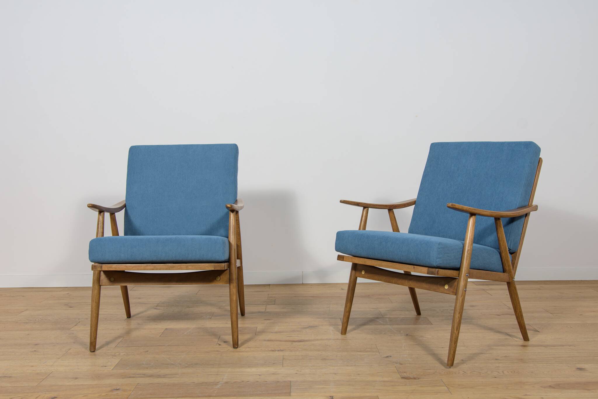 Mid-Century Modern Armchairs from Ton, Czechoslovak, Poland, 1960s.
