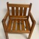 Children's bench and chair