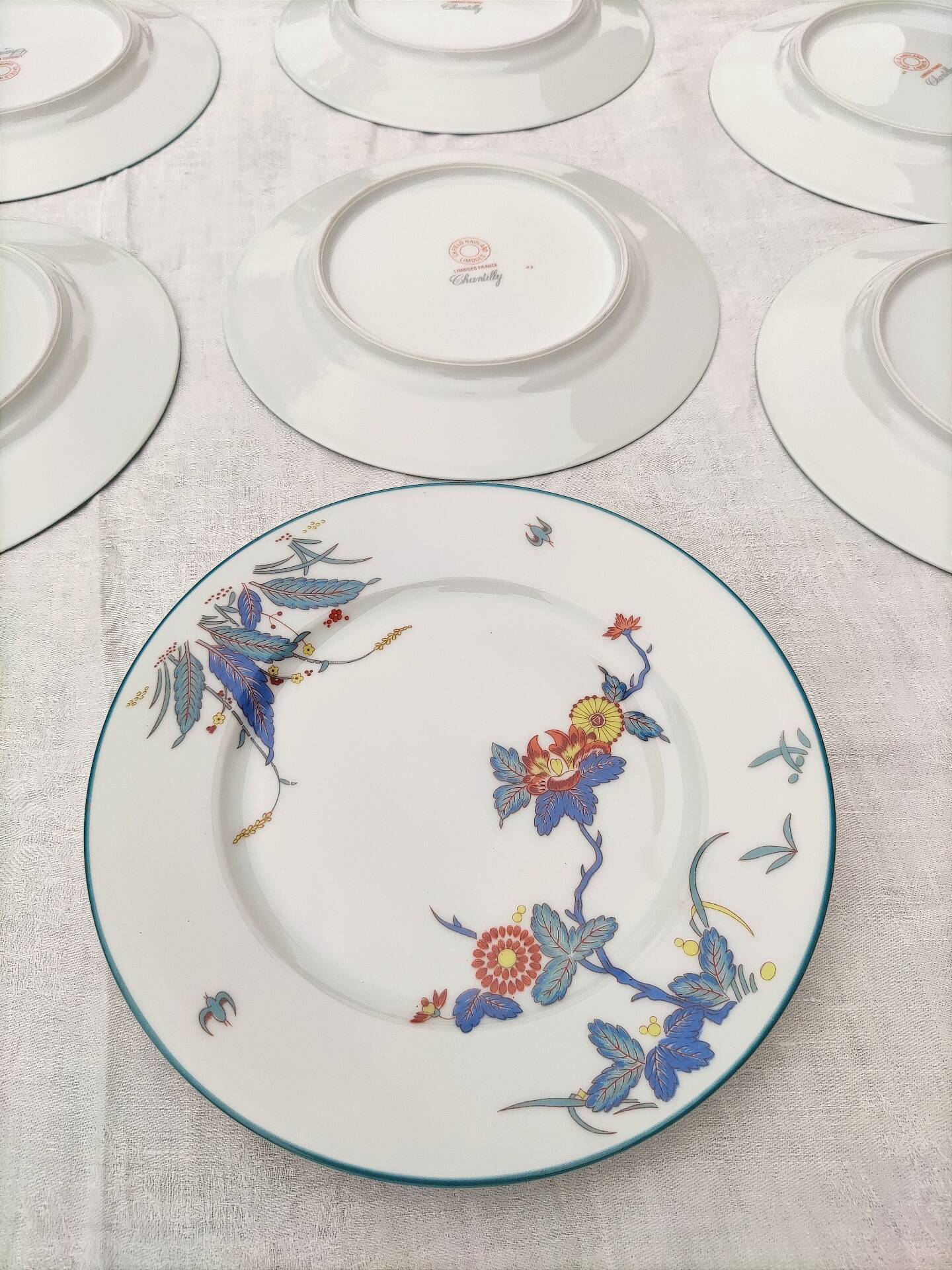 7 porcelain plates from Limoges - Haviland
