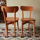Pair of bistro chairs