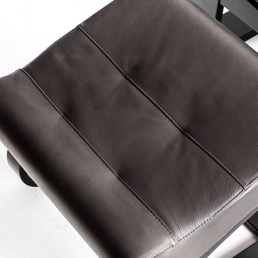 Kroken armchair + pouf designed by Ake Fribytter, published by Roche Bobois. France, 2000s.