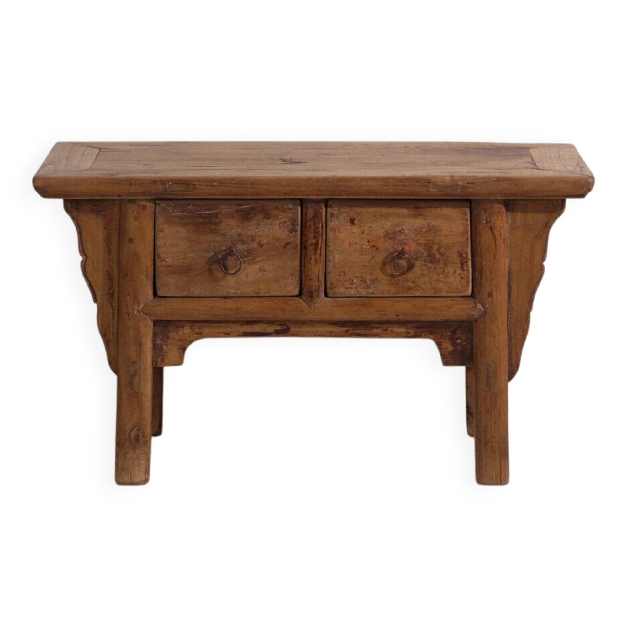 Shanxi console in elm with drawers – China, circa 1930