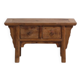 Shanxi console in elm with drawers – China, circa 1930